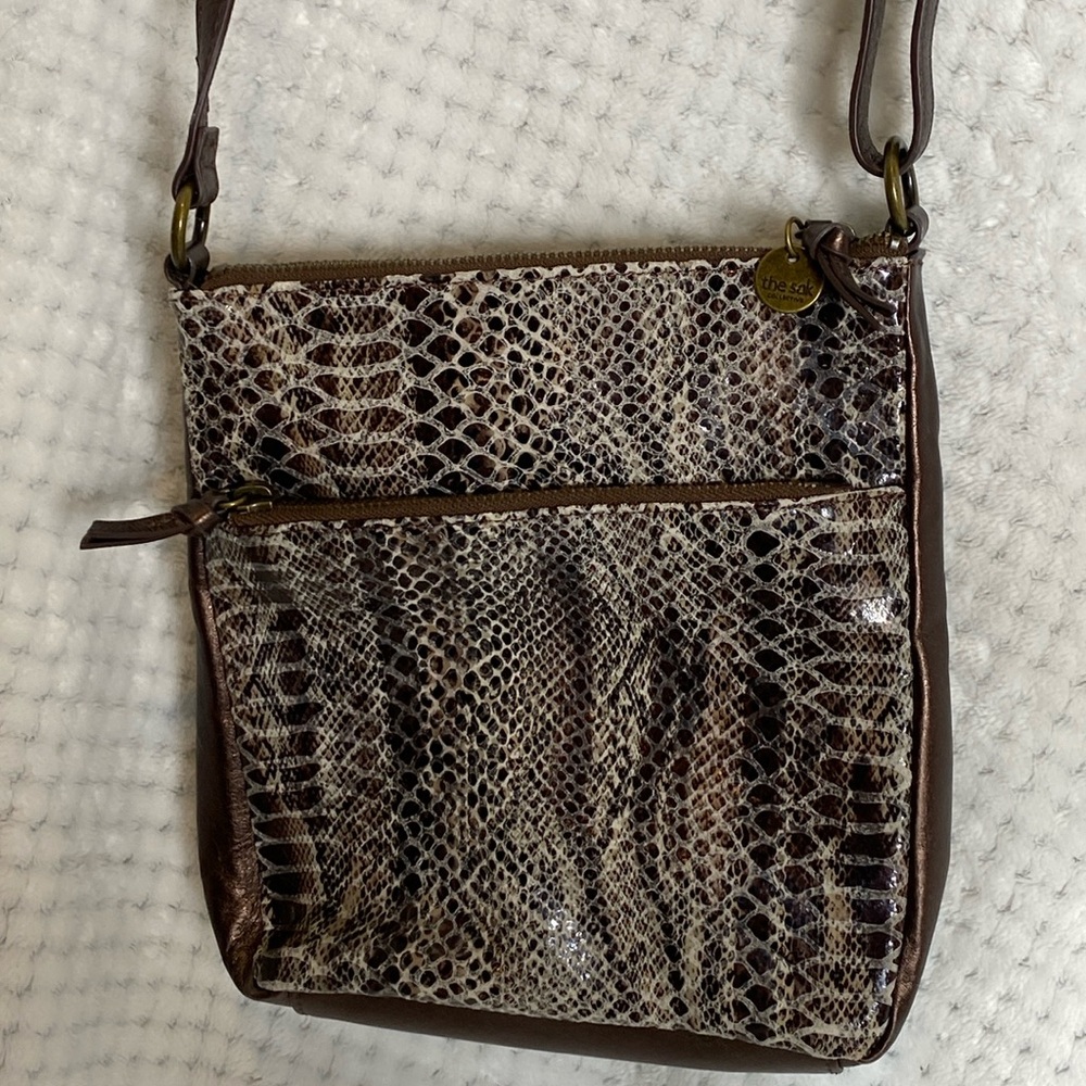 The Sak Collective snakeskin style purse bag